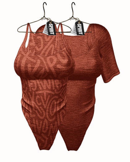 SPIRIT - Ari Bodysuit [CORAL]