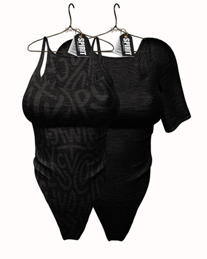 SPIRIT - Ari Bodysuit [BLACK]