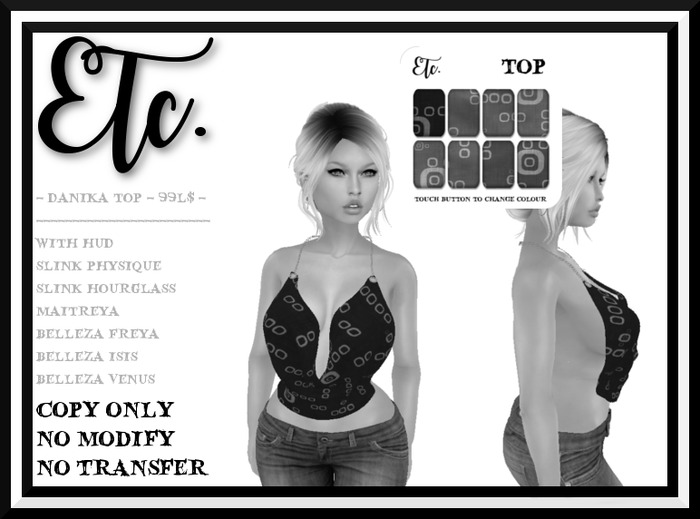 DEMO Etc. Danika Top