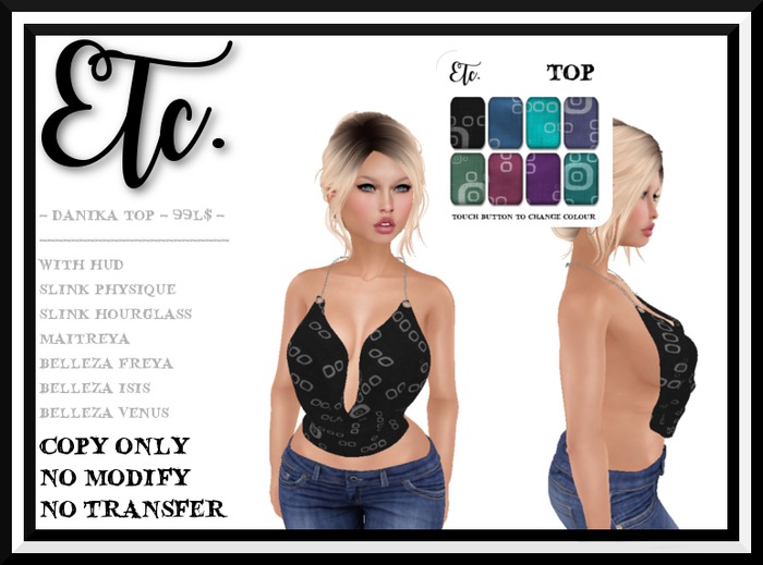 Etc. Danika Top