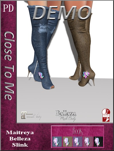 PD ~ DEMO - Close To Me Boots