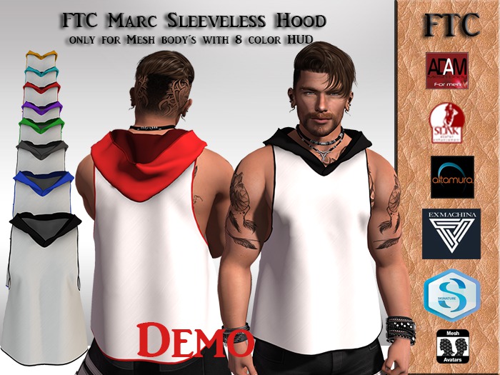FTC Marc Sleevless Hood DEMO
