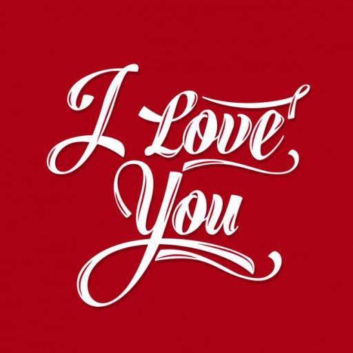 I love you greeting card