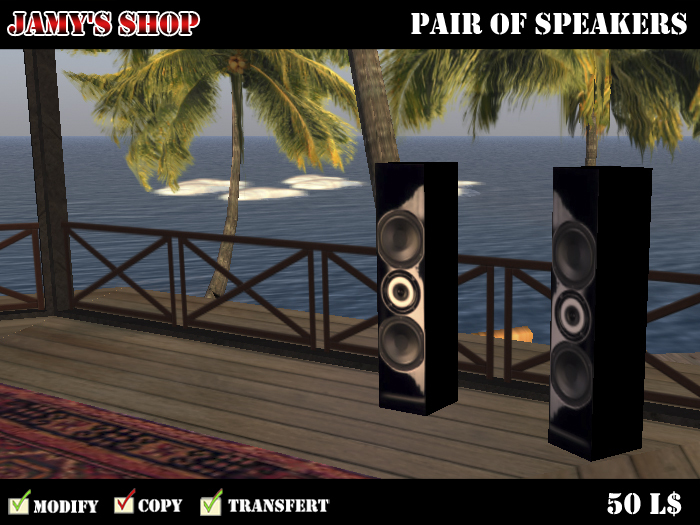 Pair of speakers