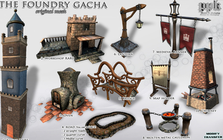 Second Life Marketplace - PPK* The Foundry - Map Holder
