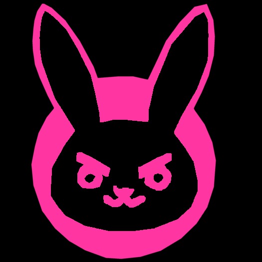 overwatch Dva wallart