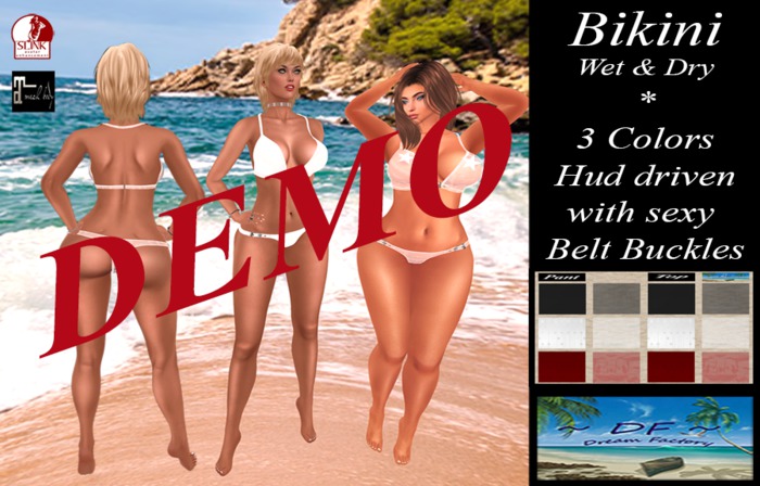 ~DF~DEMO Bikini Wet & Dry w/Hud
