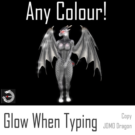 [LiLiMD] JOMO Dragon - Glowing when Typing (boxed)