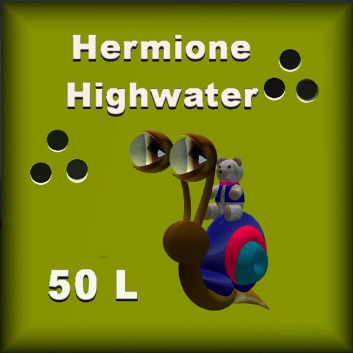 Teeny Snail hermione in a box