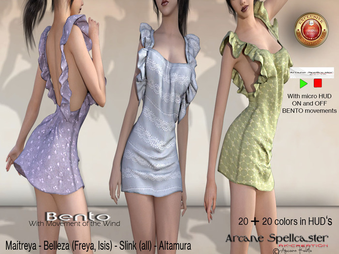 bag Dress Rexy BENTO *Arcane Spellcaster*