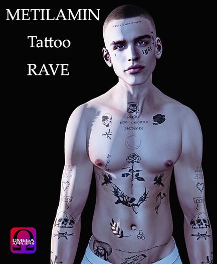 METILAMIN.Tattoo.RAVE.OMEGA APPLIER