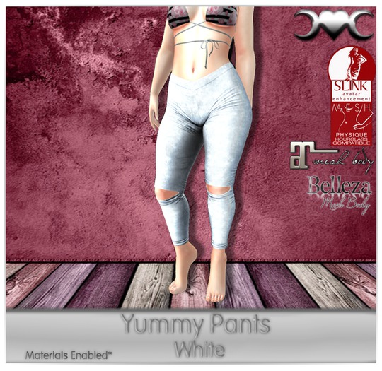 FK! - Yummy Pants - White