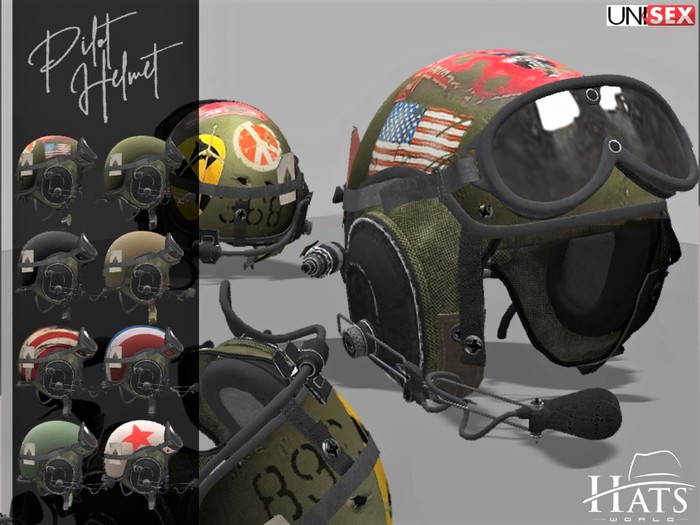 [HW] PILOT II HELMETS FAT PACK