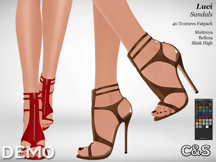 C&S Luci Sandals Demo