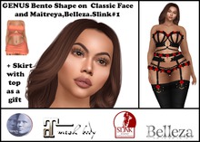 GENUS Bento Shape on  Classic Face and Maitreya,Belleza.Slink#1
