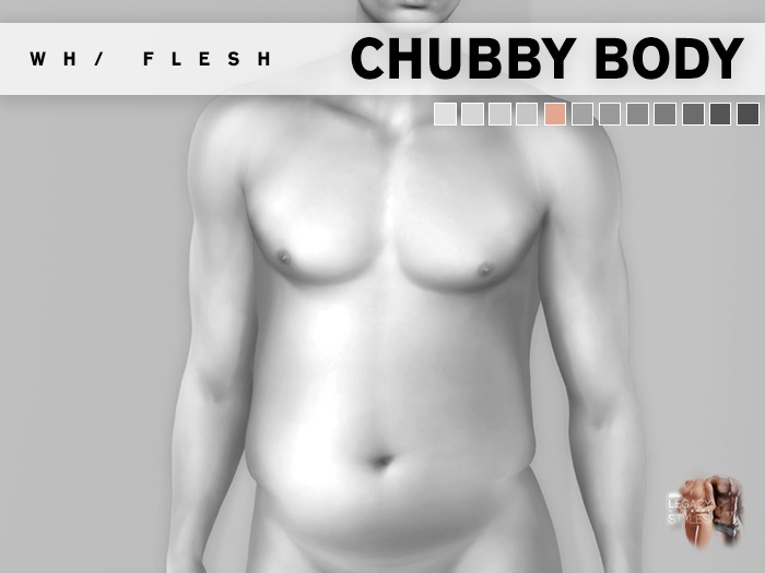 Flesh x Legacy : Male Chubby Body - Chai - Demo