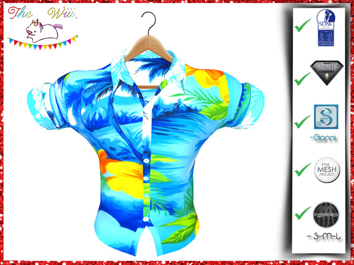 Camisa Hawaii