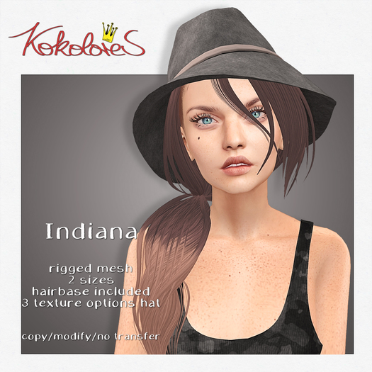 [KoKoLoReS] Hair - Indiana - Rainbow - wear me!