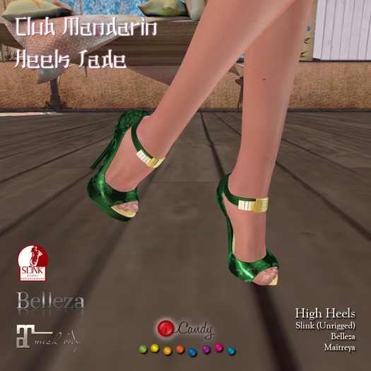 iCandy - Club Mandarin Heels - Jade