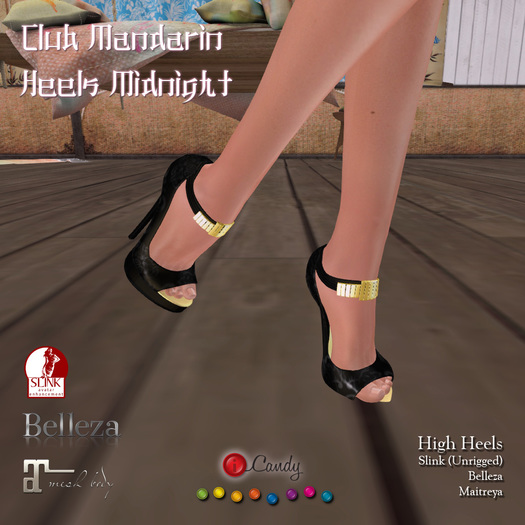 iCandy - Club Mandarin Heels - Midnight