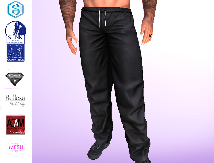 [A&L] PANTS BLACK