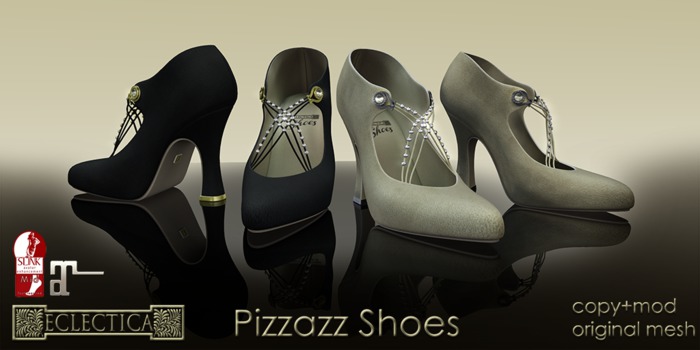 Eclectica Pizzazz Shoes- creams