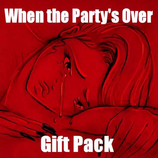 *Spaztic* Billie Eilish-When the Party's Over_Gift Pack