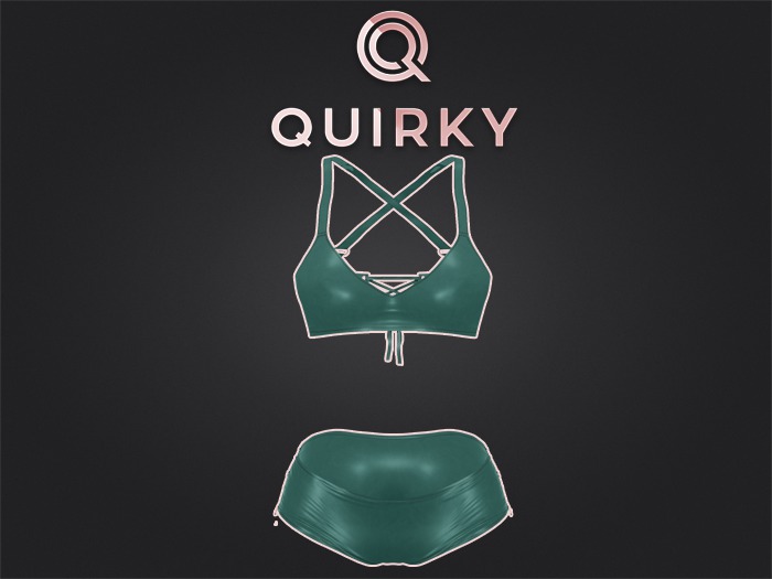 .Quirky. - Belle Set - Teal