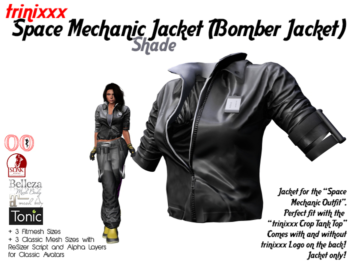 trinixxx Space Mechanic Jacket (Bomber Jacket) Shade