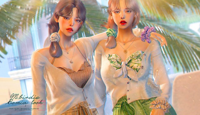 `M.BIRDIE / Bomia look. NecklaceA