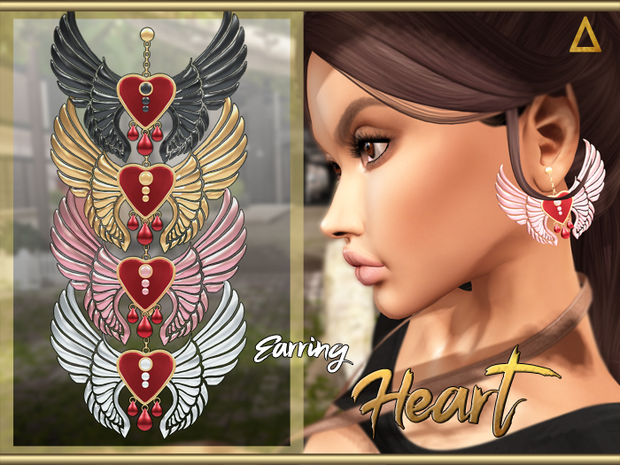 AseRiz - earring Heart