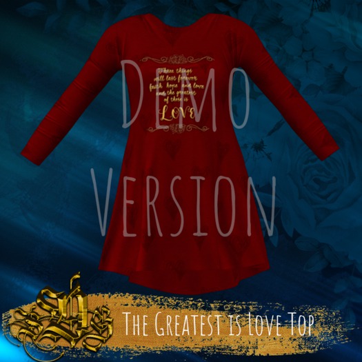 The Greatest is Love - Top - DEMO