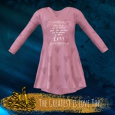 The Greatest is Love - Top - Pink
