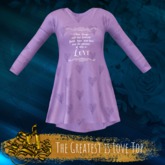 The Greatest is Love - Top - Light Purple