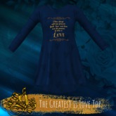 The Greatest is Love - Top - Blue