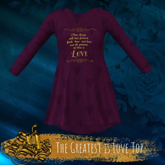 The Greatest is Love - Top - Wine