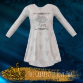 The Greatest is Love - Top - White