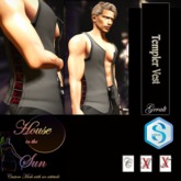 Templer Vest Lace Red