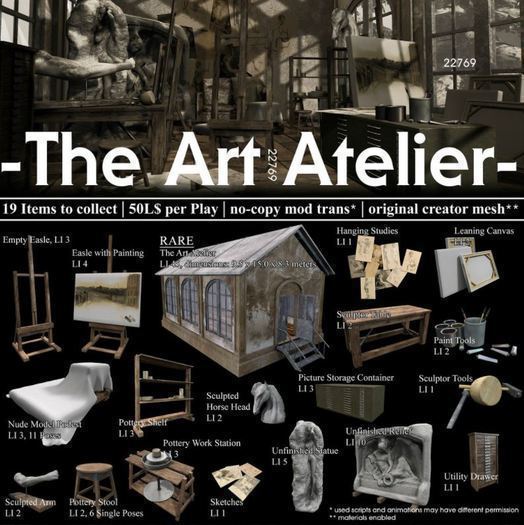 22769 ~ [bauwerk] The Atelier -  RARE