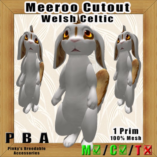 Meeroo Cutout Welsh Celtic