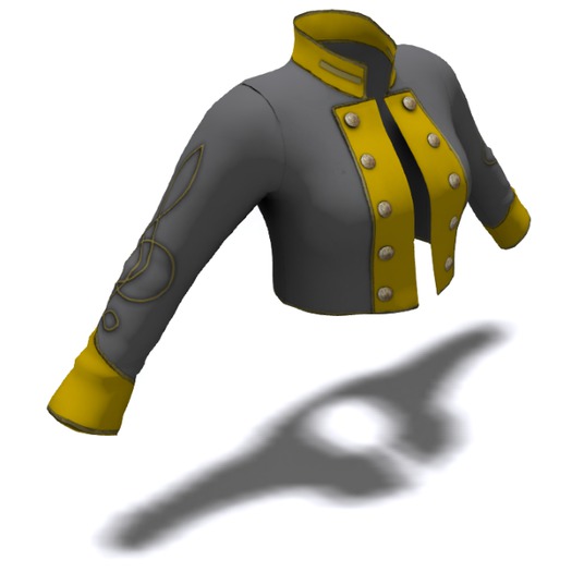 CSA Cavalry 2nd Lieutenant Jacket Short