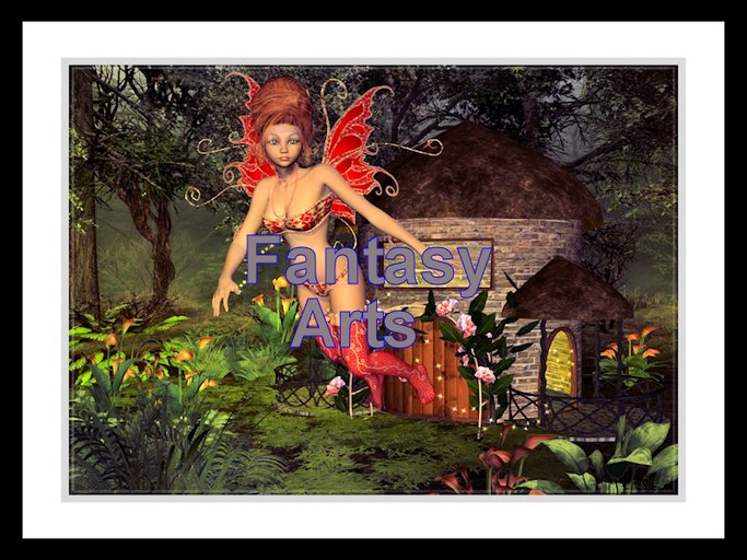 Fantasy Arts Red Nymph