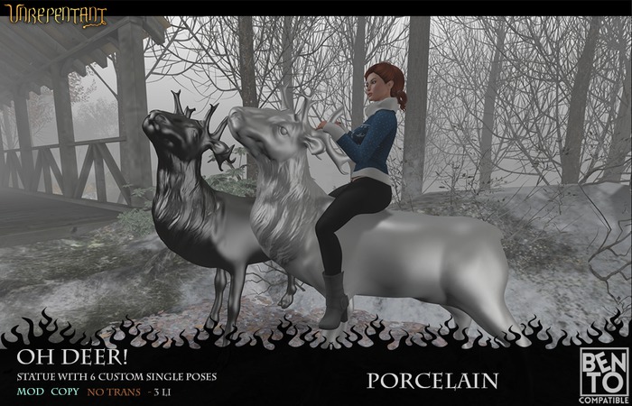 [UN] Oh Deer - Porcelain Box