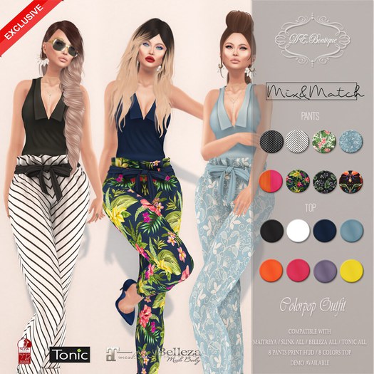 DE.Boutique Colorpop Outfit