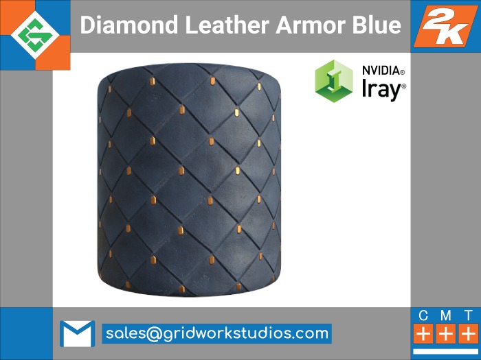 [ G.W.S. ] Leather: Diamond Armor Blue