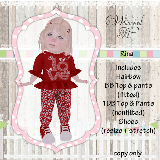 {WT} BB/TDB Rina Outfit