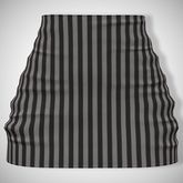 ChicModa // Zoe Skirt // BLACK STRIPE