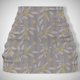 ChicModa // Zoe Skirt // GRAY FLORAL