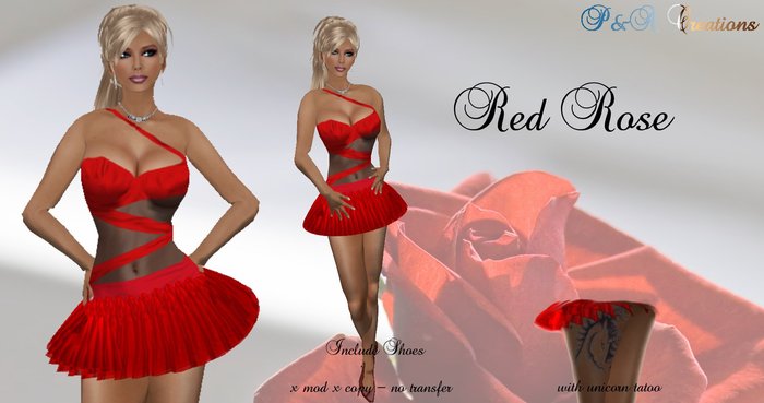 P&A Creations Red Rose*