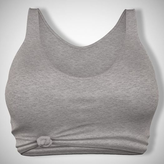 ChicModa // Brooklyn Top // GRAY